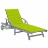 VidaXL Chaise longue de jardin avec coussin Bois d'acacia solide 1 VidaXL Chaise longue de jardin avec coussin Bois d'acacia solide -Bains de soleil Soldes image 1 3061340