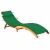 VidaXL Chaise longue de jardin avec coussin Bois d'acacia solide 1 VidaXL Chaise longue de jardin avec coussin Bois d'acacia solide -Bains de soleil Soldes image 1 3061577