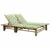VidaXL Chaise longue pour 2 personnes avec coussins Bambou 2 VidaXL Chaise longue pour 2 personnes avec coussins Bambou -Bains de soleil Soldes image 1 3063957
