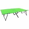 VidaXL Chaise longue pliable 2 places Vert Acier
