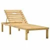 VidaXL Chaise longue de jardin Bois de pin imprégné 1 VidaXL Chaise longue de jardin Bois de pin imprégné -Bains de soleil Soldes image 1 315396