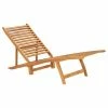 VidaXL Chaise longue Bois de teck solide 2 VidaXL Chaise longue Bois de teck solide -Bains de soleil Soldes image 1 316151