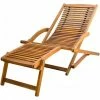 VidaXL Chaise de terrasse avec repose-pied Bois d'acacia solide 2 VidaXL Chaise de terrasse avec repose-pied Bois d'acacia solide -Bains de soleil Soldes image 1 41806