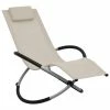 VidaXL Chaise longue pour enfants Acier Crème 1 VidaXL Chaise longue pour enfants Acier Crème -Bains de soleil Soldes image 1 47794