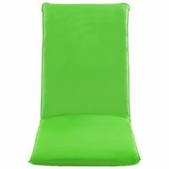 VidaXL Chaise longue pliable Tissu Oxford Vert 10 VidaXL Chaise longue pliable Tissu Oxford Vert -Bains de soleil Soldes image 3 316046