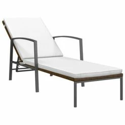 VidaXL Chaises longues 2 pcs avec table Résine tressée Marron 10 VidaXL Chaises longues 2 pcs avec table Résine tressée Marron -Bains de soleil Soldes image 3 317637