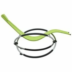 VidaXL Chaise longue pour enfants Acier Vert 10 VidaXL Chaise longue pour enfants Acier Vert -Bains de soleil Soldes image 3 47796