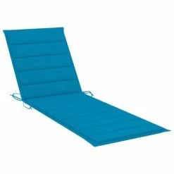 VidaXL Chaise longue avec coussin bleu Bois de pin imprégné 11 VidaXL Chaise longue avec coussin bleu Bois de pin imprégné -Bains de soleil Soldes image 4 3065853