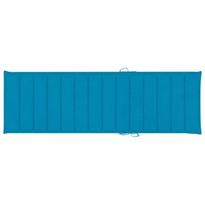 VidaXL Chaise longue de jardin avec table et coussin Pin imprégné 6 VidaXL Chaise longue de jardin avec table et coussin Pin imprégné – Image 4