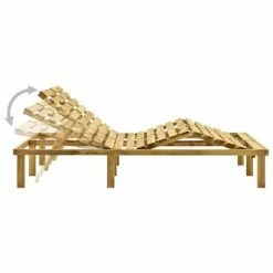 VidaXL Chaise longue double Bois de pin imprégné de vert 11 VidaXL Chaise longue double Bois de pin imprégné de vert -Bains de soleil Soldes image 4 315399