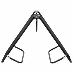 VidaXL Chaise longue pliable Noir Acier 11 VidaXL Chaise longue pliable Noir Acier -Bains de soleil Soldes image 4 47755