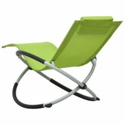 VidaXL Chaise longue pour enfants Acier Vert 11 VidaXL Chaise longue pour enfants Acier Vert -Bains de soleil Soldes image 4 47796