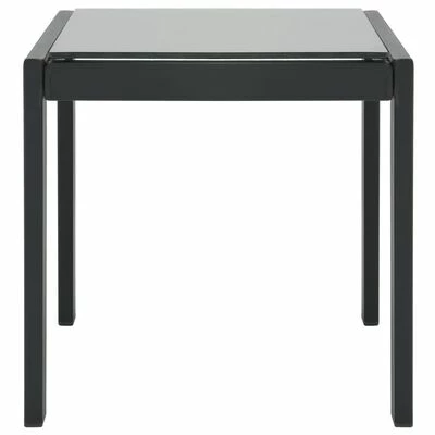 VidaXL Chaises longues 2 pcs avec table Textilène et acier 6 VidaXL Chaises longues 2 pcs avec table Textilène et acier – Image 4