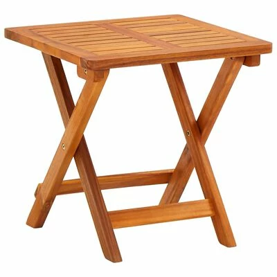 VidaXL Chaise longue de jardin avec table et coussin Bois d'acacia 7 VidaXL Chaise longue de jardin avec table et coussin Bois d'acacia – Image 5