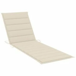 VidaXL Chaise longue de jardin avec coussin Bambou 12 VidaXL Chaise longue de jardin avec coussin Bambou -Bains de soleil Soldes image 5 3061634