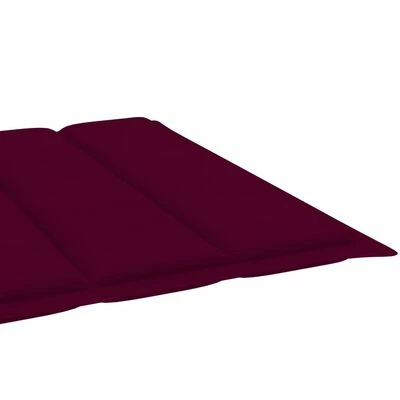 VidaXL Chaise longue de jardin avec table et coussin Pin imprégné 7 VidaXL Chaise longue de jardin avec table et coussin Pin imprégné – Image 5