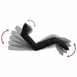 VidaXL Chaise longue pliable Tissu Oxford Noir 12 VidaXL Chaise longue pliable Tissu Oxford Noir -Bains de soleil Soldes image 5 316043