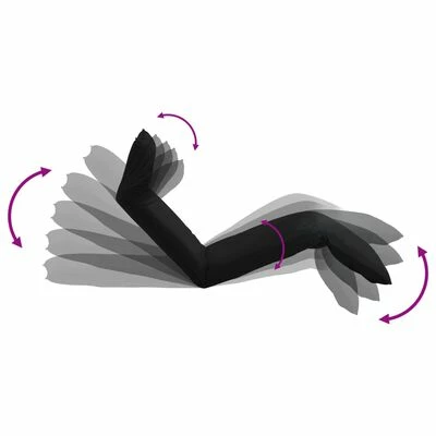 VidaXL Chaise longue pliable Tissu Oxford Noir 7 VidaXL Chaise longue pliable Tissu Oxford Noir – Image 5