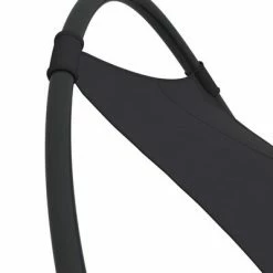 VidaXL Chaise longue à bascule avec roues Acier et textilène Noir 12 VidaXL Chaise longue à bascule avec roues Acier et textilène Noir -Bains de soleil Soldes image 5 317603