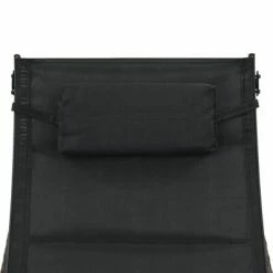 VidaXL Chaise longue Résine tressée et textilène Marron 12 VidaXL Chaise longue Résine tressée et textilène Marron -Bains de soleil Soldes image 5 44895