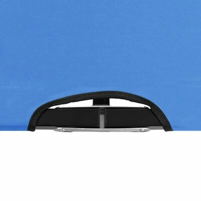 VidaXL Chaise longue pliable 2 places Bleu Acier 7 VidaXL Chaise longue pliable 2 places Bleu Acier – Image 5