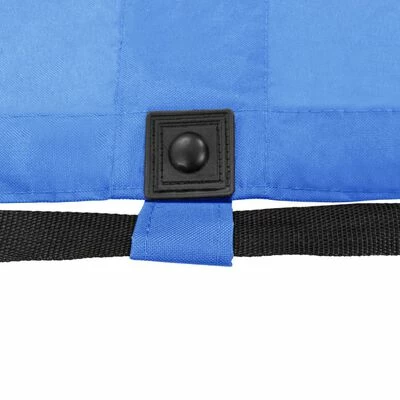 VidaXL Chaise longue pliable Bleu Acier 7 VidaXL Chaise longue pliable Bleu Acier – Image 5