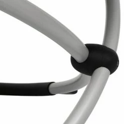 VidaXL Chaise longue géométrique d'extérieur Acier Crème 12 VidaXL Chaise longue géométrique d'extérieur Acier Crème -Bains de soleil Soldes image 5 47774