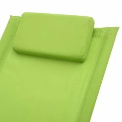 VidaXL Chaise longue pour enfants Acier Vert 12 VidaXL Chaise longue pour enfants Acier Vert -Bains de soleil Soldes image 5 47796