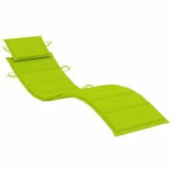 VidaXL Chaise longue de jardin avec coussin Bois d'acacia solide 13 VidaXL Chaise longue de jardin avec coussin Bois d'acacia solide -Bains de soleil Soldes image 6 3061583