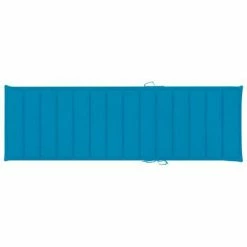 VidaXL Chaise longue avec coussin bleu Bois de pin imprégné 13 VidaXL Chaise longue avec coussin bleu Bois de pin imprégné -Bains de soleil Soldes image 6 3065823
