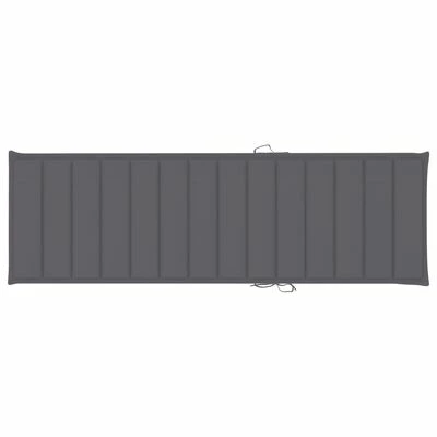 VidaXL Chaise longue double avec coussins anthracite Pin imprégné 8 VidaXL Chaise longue double avec coussins anthracite Pin imprégné – Image 6