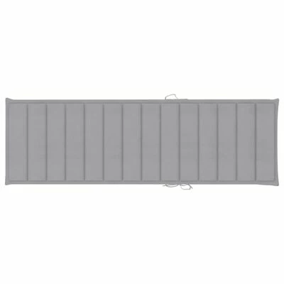VidaXL Chaise longue double et coussins gris Bois de pin imprégné 8 VidaXL Chaise longue double et coussins gris Bois de pin imprégné – Image 6