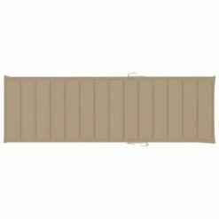 VidaXL Chaise longue double et coussins beige Bois de pin imprégné -Bains de soleil Soldes image 6 3065882
