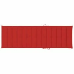 VidaXL Chaise longue double et coussins rouge Bois de pin imprégné 13 VidaXL Chaise longue double et coussins rouge Bois de pin imprégné -Bains de soleil Soldes image 6 3065885