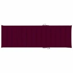 VidaXL Chaise longue double et coussins bordeaux Bois de pin imprégné 13 VidaXL Chaise longue double et coussins bordeaux Bois de pin imprégné -Bains de soleil Soldes image 6 3065888