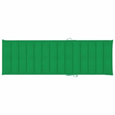 VidaXL Chaise longue double et coussins vert Bois de pin imprégné 8 VidaXL Chaise longue double et coussins vert Bois de pin imprégné – Image 6