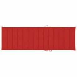 VidaXL Chaise longue double et coussins rouge Bois de pin imprégné 13 VidaXL Chaise longue double et coussins rouge Bois de pin imprégné -Bains de soleil Soldes image 6 3065900