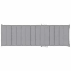 VidaXL Chaise longue avec coussin gris Bois de pin imprégné 13 VidaXL Chaise longue avec coussin gris Bois de pin imprégné -Bains de soleil Soldes image 6 3065910