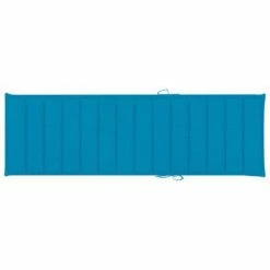 VidaXL Chaise longue avec coussin bleu Bois de pin imprégné 13 VidaXL Chaise longue avec coussin bleu Bois de pin imprégné -Bains de soleil Soldes image 6 3065913