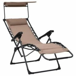 VidaXL Chaises pliables de terrasse 2 pcs Textilène Taupe 13 VidaXL Chaises pliables de terrasse 2 pcs Textilène Taupe -Bains de soleil Soldes image 6 312473