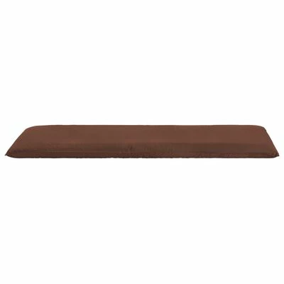 VidaXL Chaise longue pliable Tissu Oxford Marron 8 VidaXL Chaise longue pliable Tissu Oxford Marron – Image 6