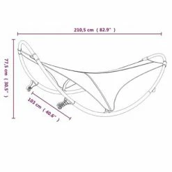 VidaXL Chaise longue à bascule avec roues Acier et textilène Crème 13 VidaXL Chaise longue à bascule avec roues Acier et textilène Crème -Bains de soleil Soldes image 6 317605