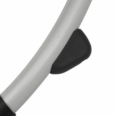 VidaXL Chaise longue géométrique d'extérieur Acier Crème 8 VidaXL Chaise longue géométrique d'extérieur Acier Crème – Image 6