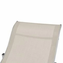 VidaXL Chaises longues pliables 2 pcs Crème Textilène 13 VidaXL Chaises longues pliables 2 pcs Crème Textilène -Bains de soleil Soldes image 6 47785